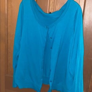 Teal Blue Cardigan